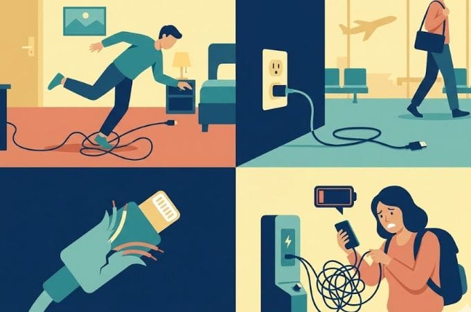 1. Kenapa Kabel Charger Perlu Dirapikan Saat Traveling