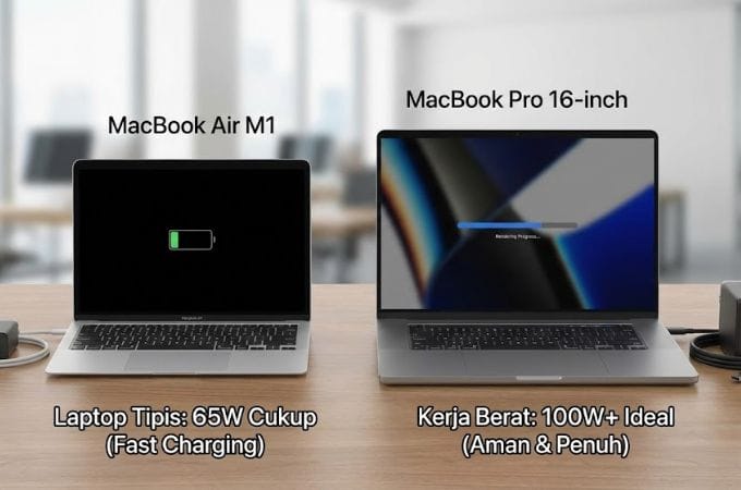 1. Pahami Kebutuhan Wattage Perangkatmu