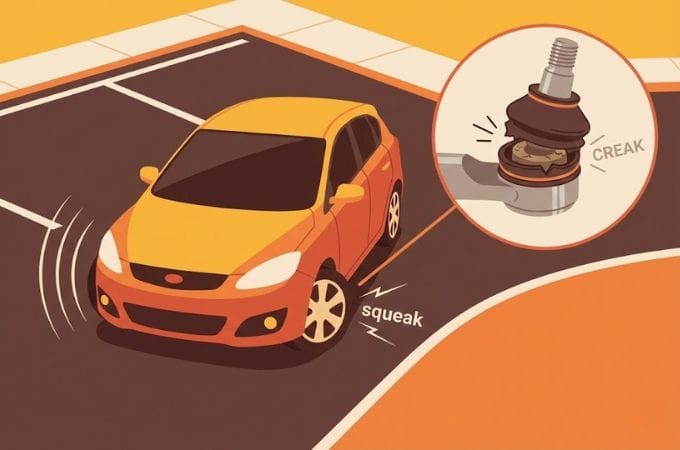 4. Muncul Bunyi Mencicit Saat Belok Patah