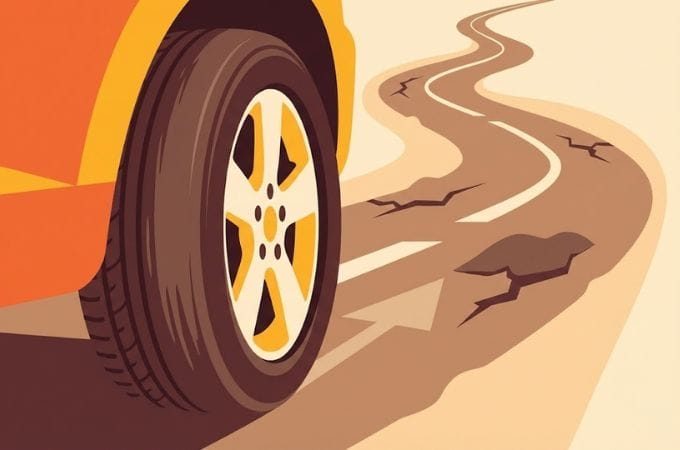 5. Ban Habis Tidak Merata