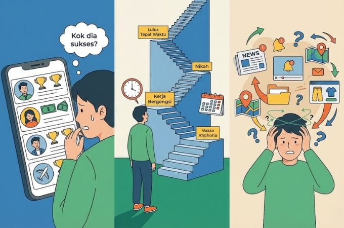 1. Mengapa Pikiran Kamu Sering Terjebak dalam Overthinking