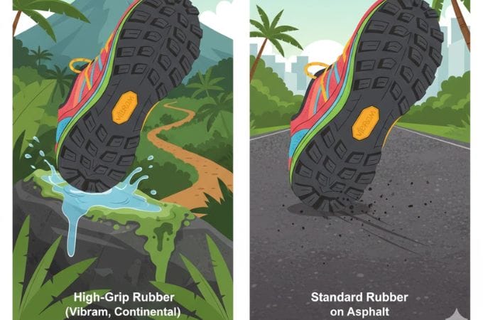 2. Jenis Karet High Grip Itu Wajib!