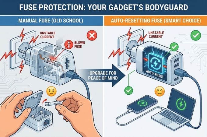 3. Fuse Protection Fitur Keamanan Sekring Internal