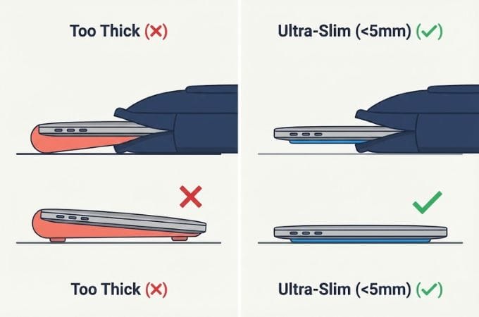 3. Ketebalan (Ultra Slim Design)