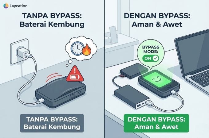 5. Keempat, dan ini adalah fitur favoritku di Laycation, yaitu fitur Bypass