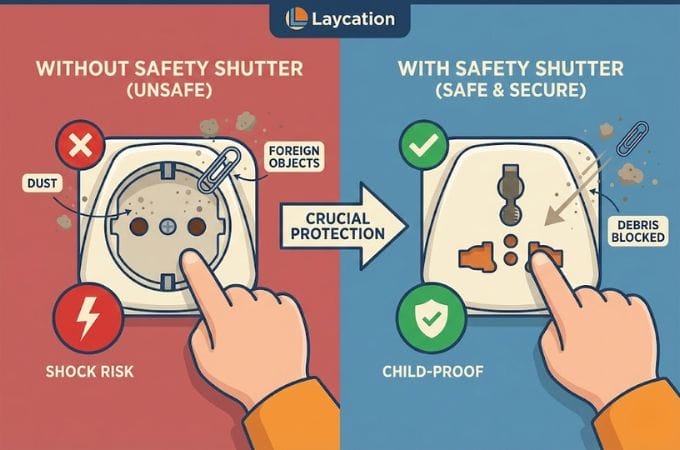 6. Safety Shutter untuk Keamanan Ekstra