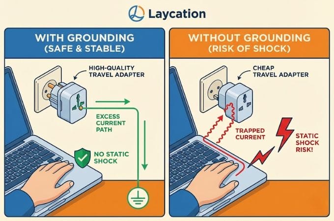 7. Grounding System Perlindungan Perangkat Berdaya Besar
