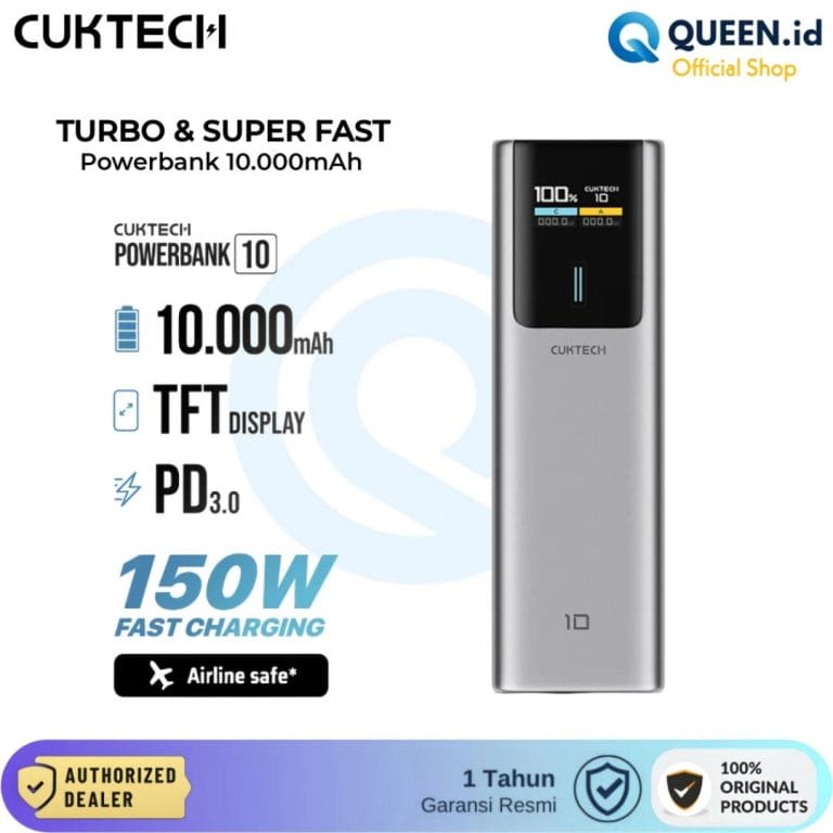 1. CUKTECH 10 Powerbank 10000mAh 150W