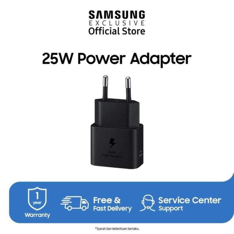 1. Samsung Power Adapter 25W