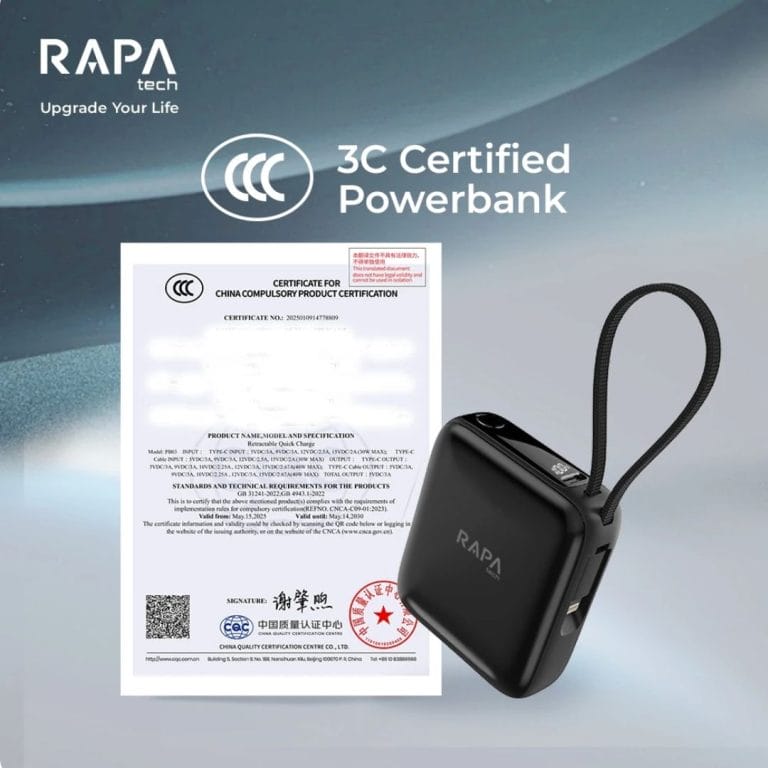 2. RAPAtech Powerbank Origin Link 10.000 mAh Fast Charging PD22,5W