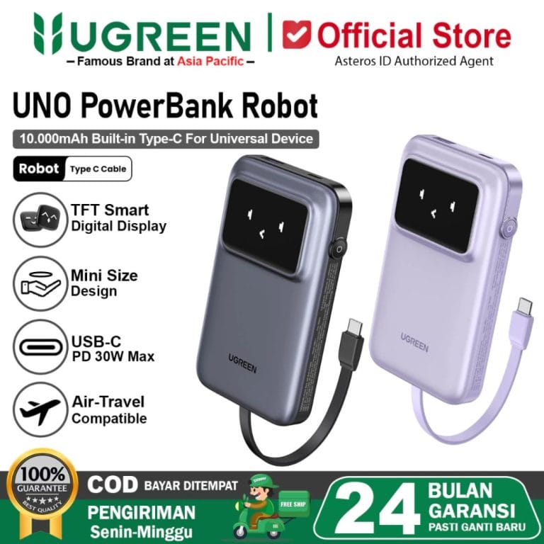 2. UGREEN Power Bank CCC 10.000Mah