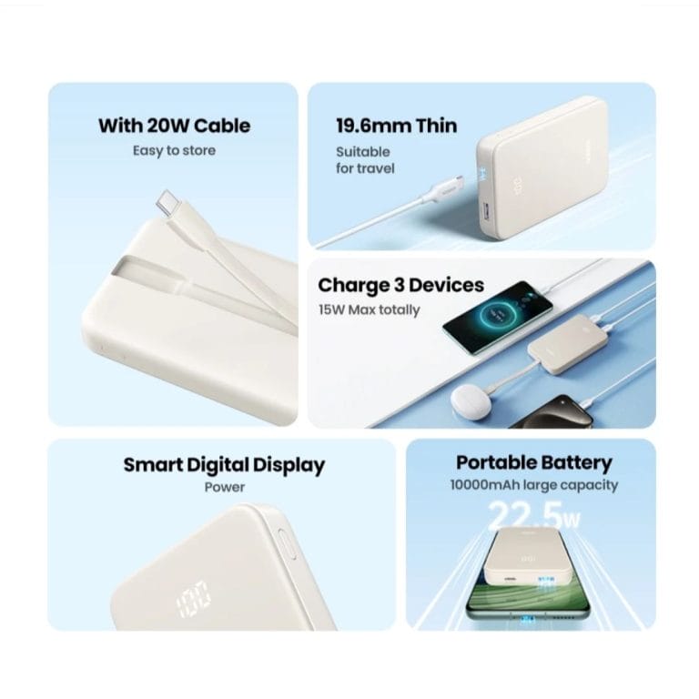 2. UGREEN Power Bank CCC 10.000Mah