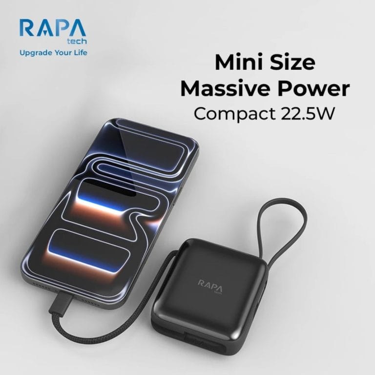 3. RAPAtech Powerbank Origin Link 10.000 mAh Fast Charging PD22,5W