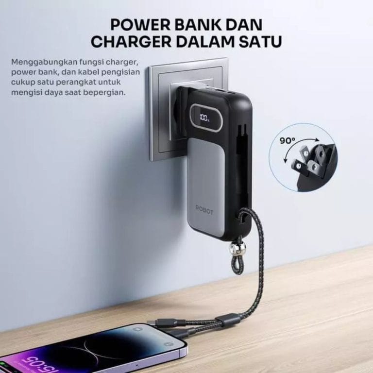 3. ROBOT RT AC10 Powerbank Fast Charging 10,000mAh 22.5W