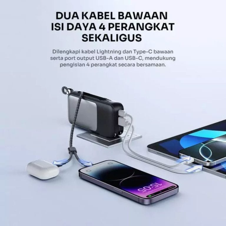 4. ROBOT RT AC10 Powerbank Fast Charging 10,000mAh 22.5W